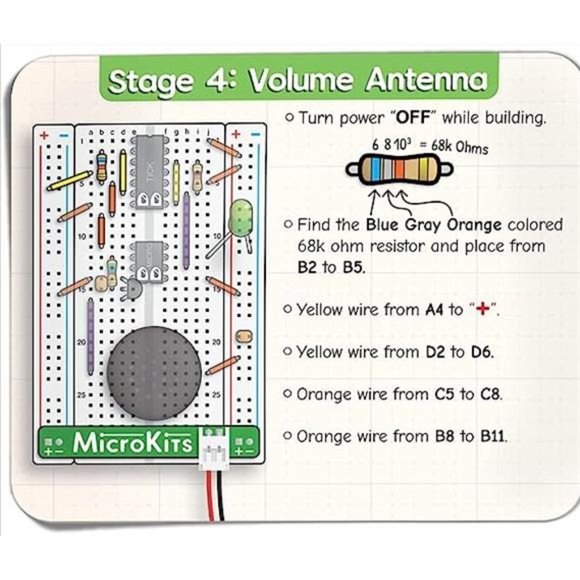 Theremin Electronics Kit | Educational Electronic Music STEAM/STEM Kits for Kids - Picture 3 of 6
